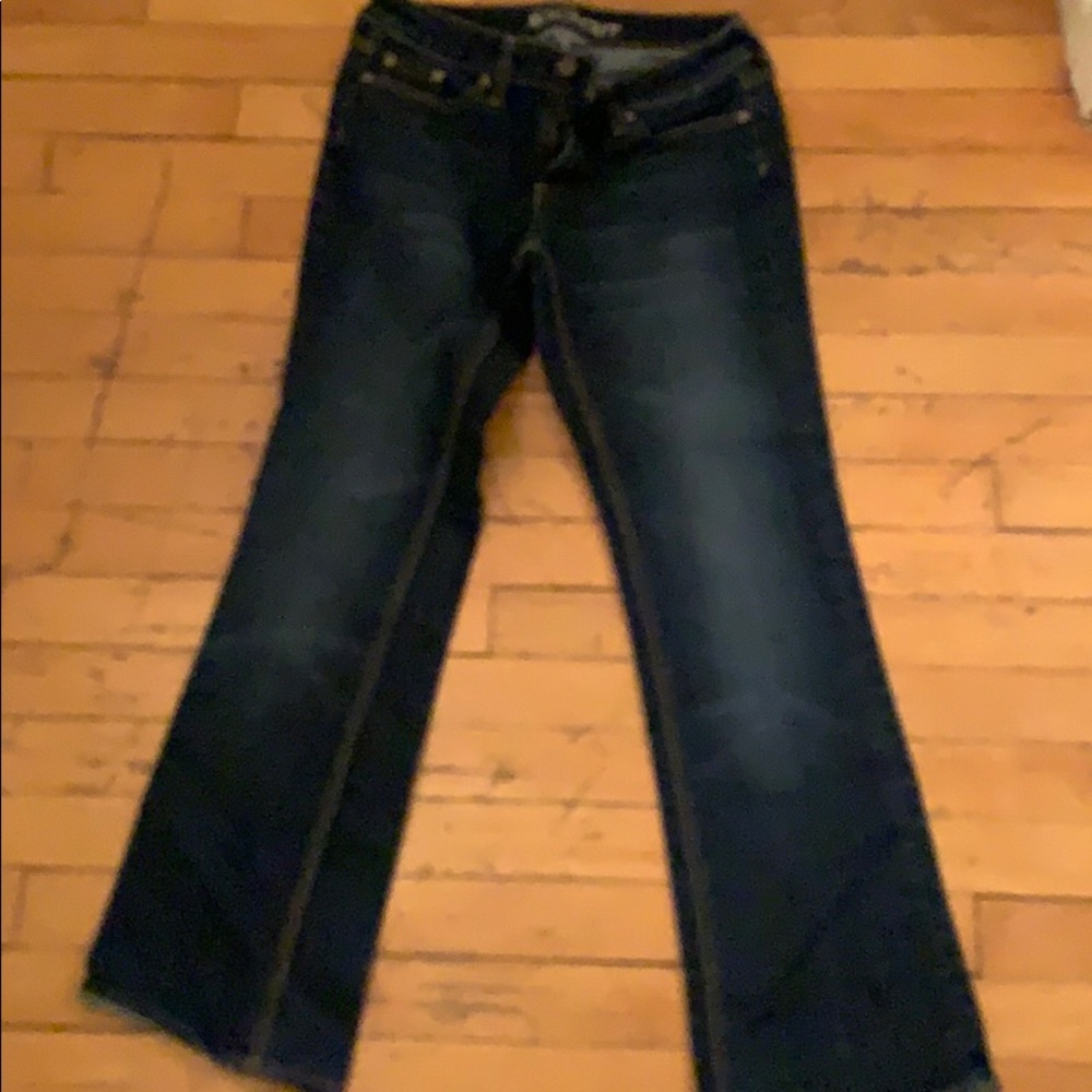 3/$25 New York &Co Curvy boot cut jeans size 4